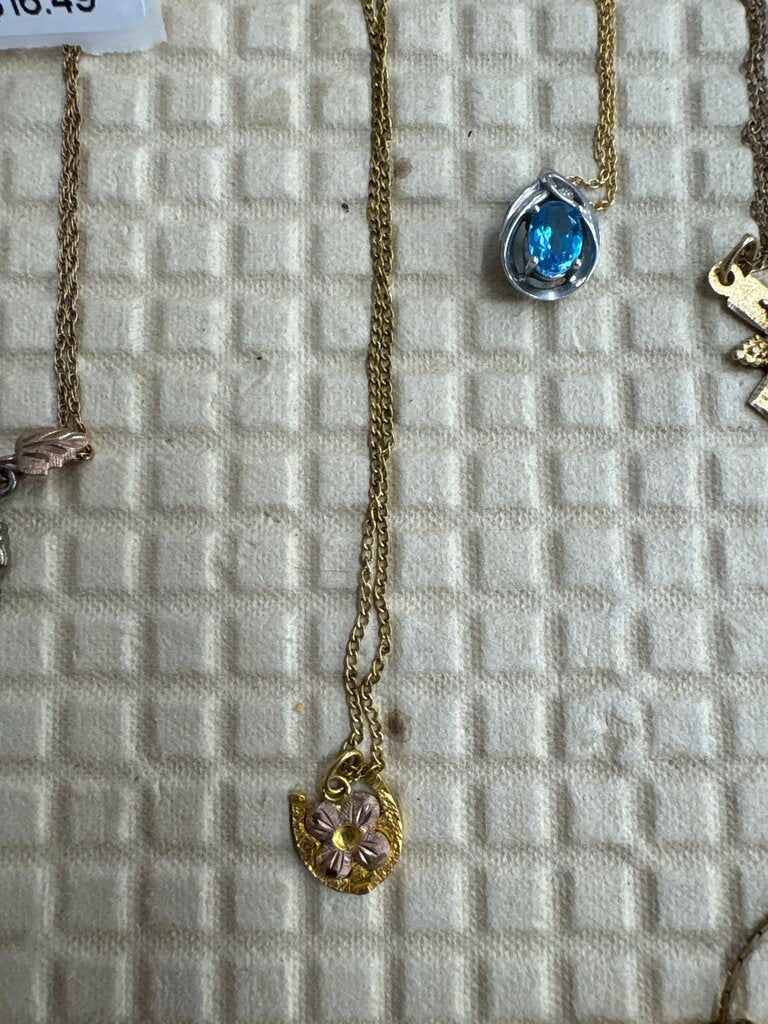 Floral Gold Necklace