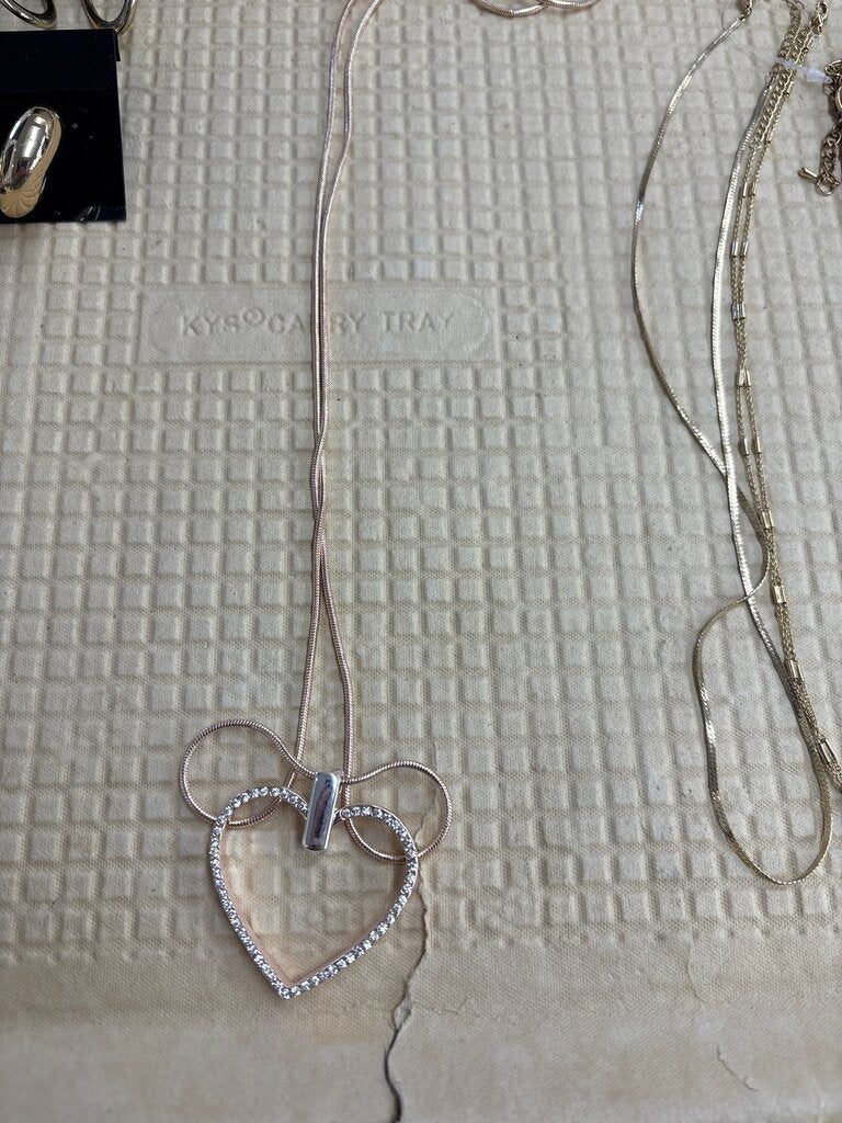 Heart Shaped Pendant Necklace